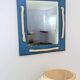 Miroir décoratif artisanal – esprit nautique 41 x 34 cm