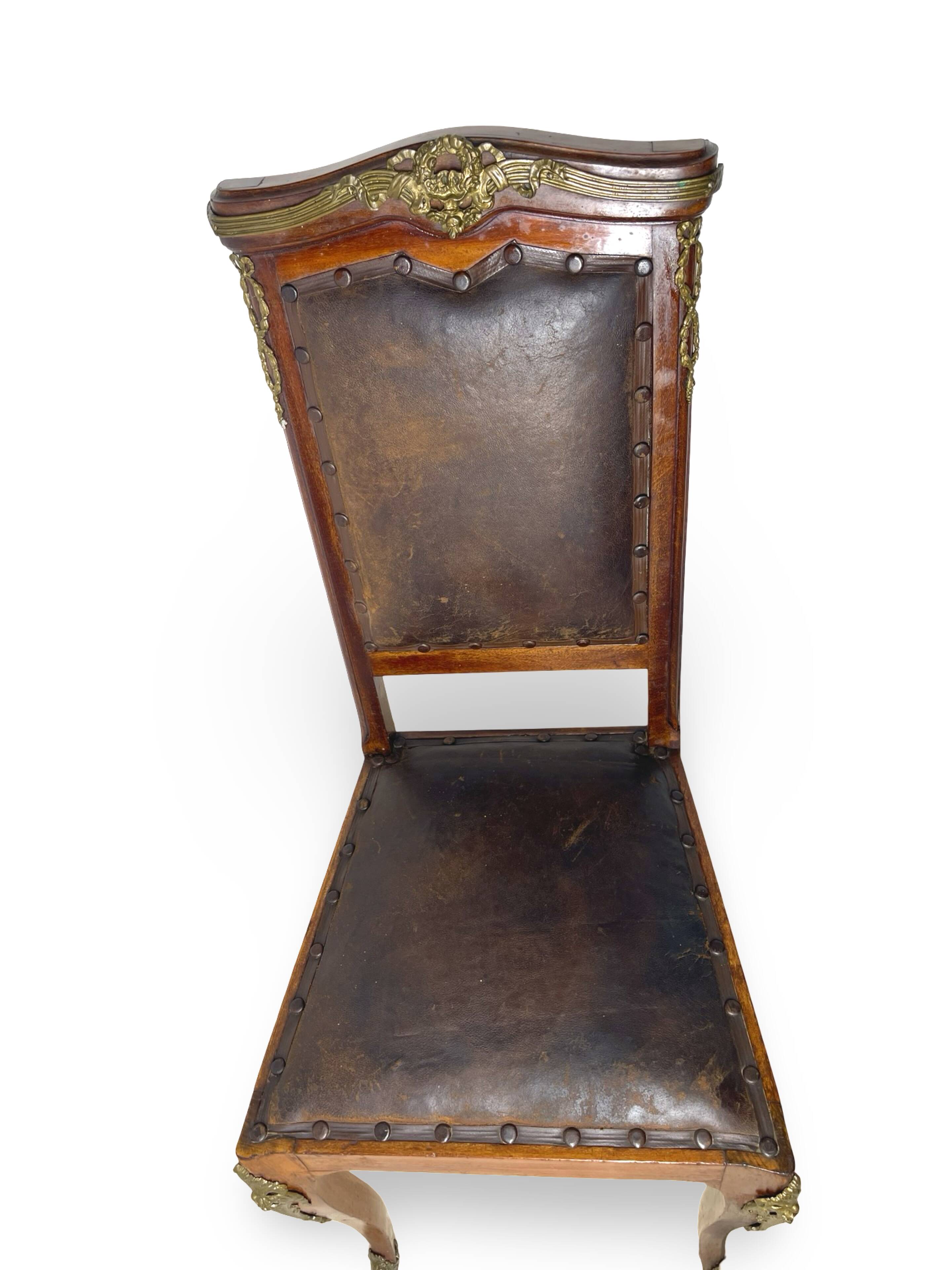 Italian art deco dining chairs 1920s