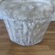 Beige moumoute armchair