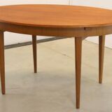 Oval vintage dining table extendable 'Atterton'