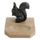 Art deco squirrel ashtray