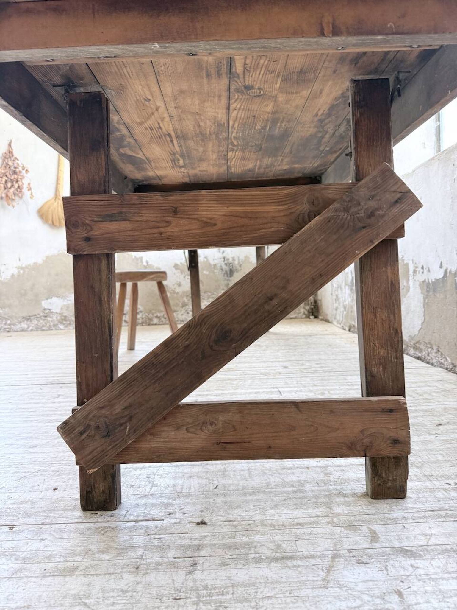 1950 XL folding farmhouse table in pine