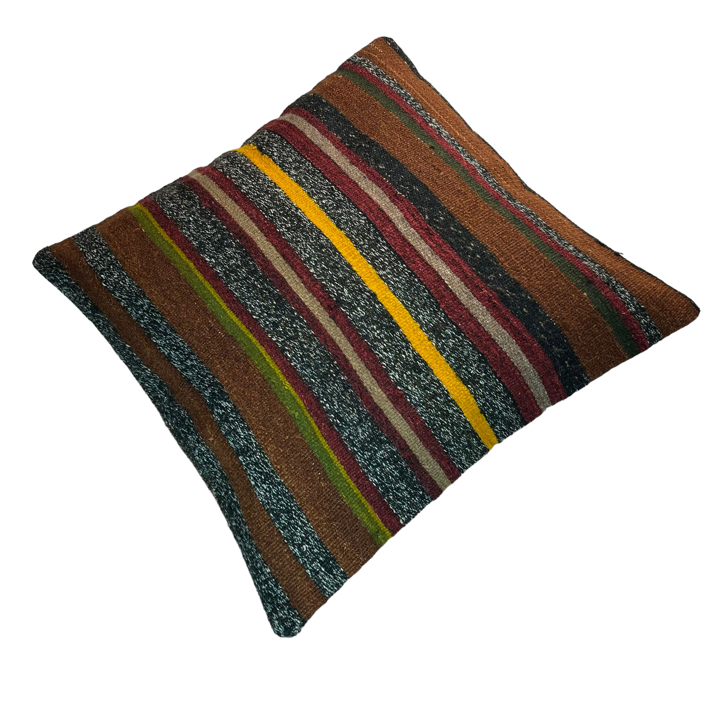 Housse de coussin kilim turc vintage, 60 x 60 cm