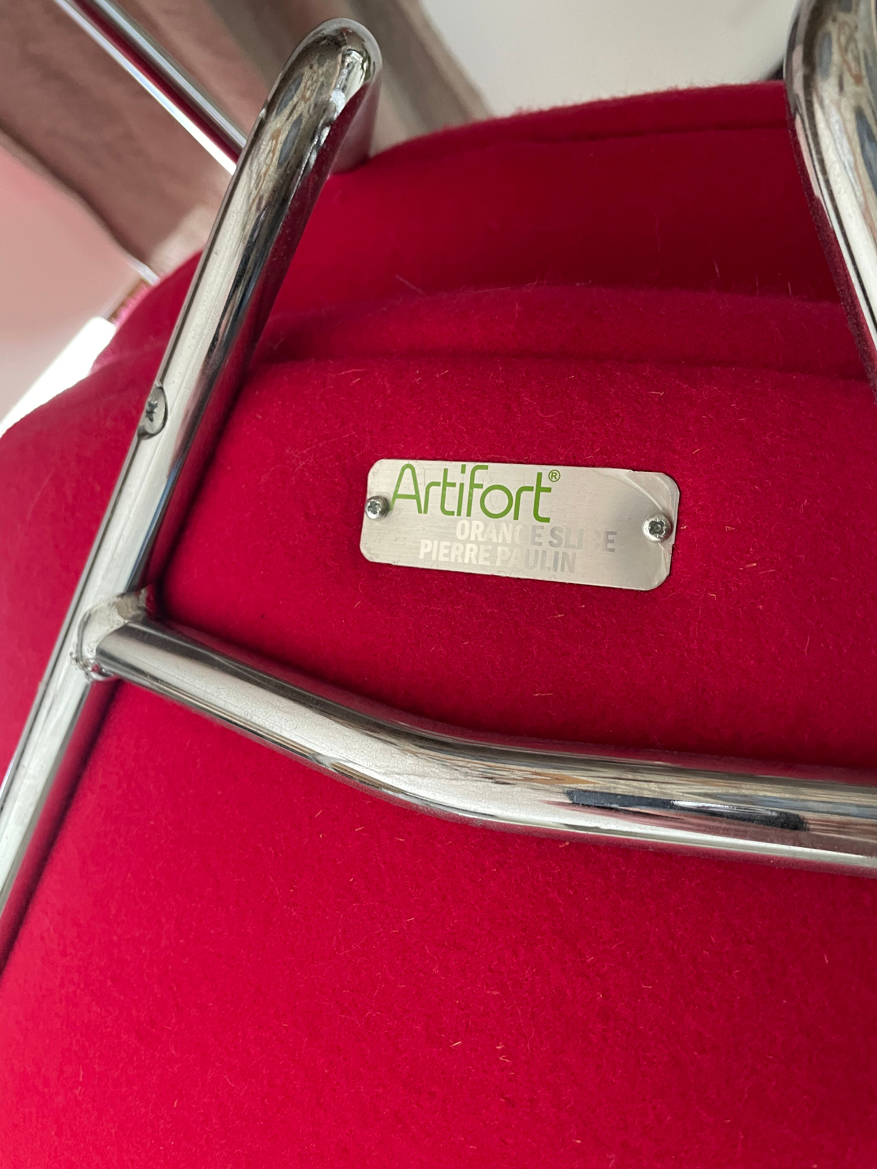 Orange Slice by Pierre Paulin for  Artifort