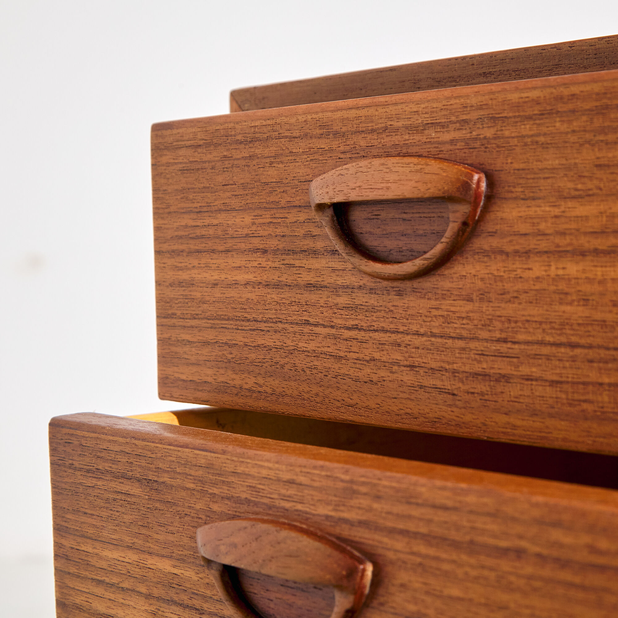 Restored teak dresser by kai kristiansen for feldballes møbler
