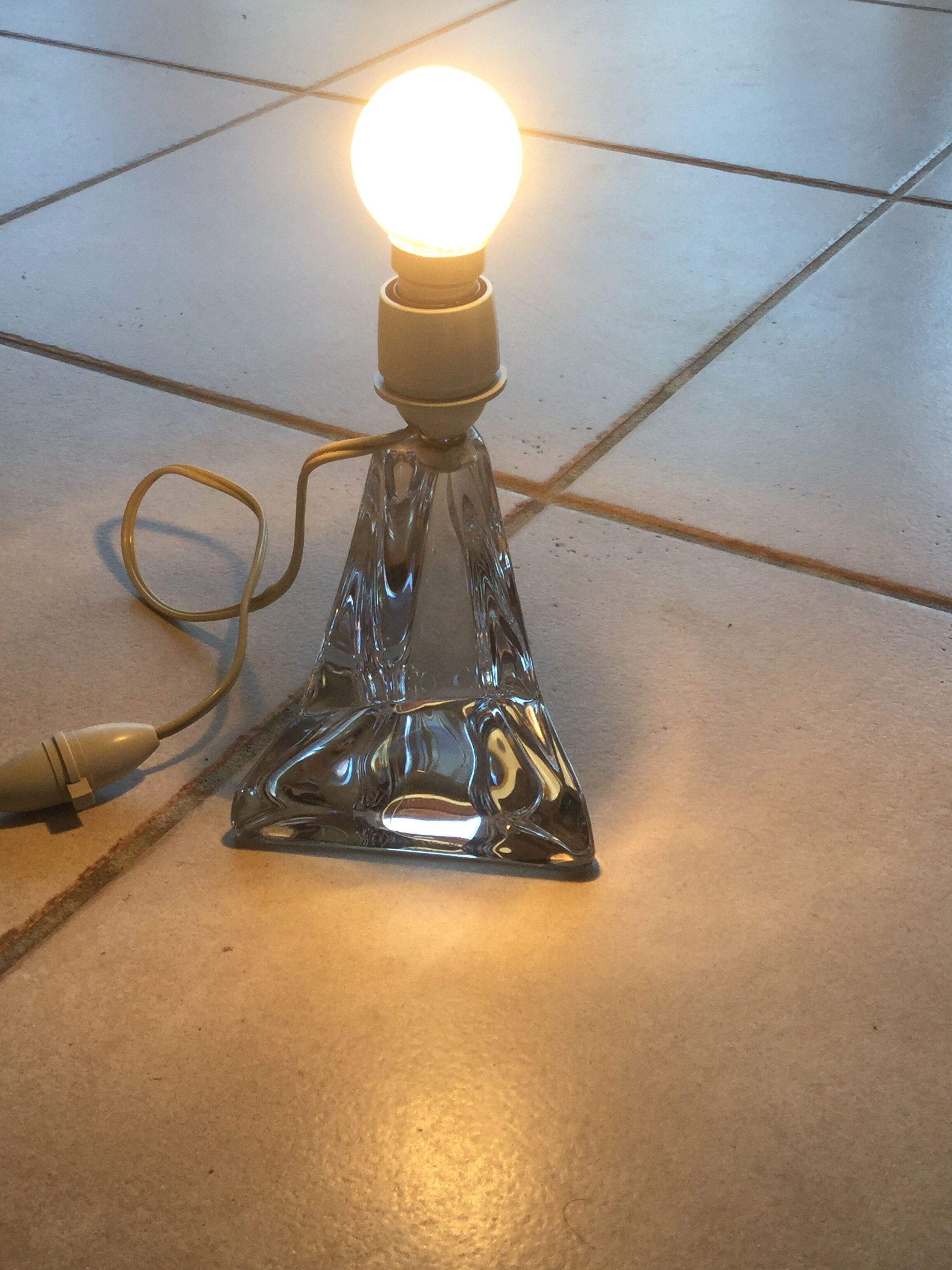 Lamp foot Daum France