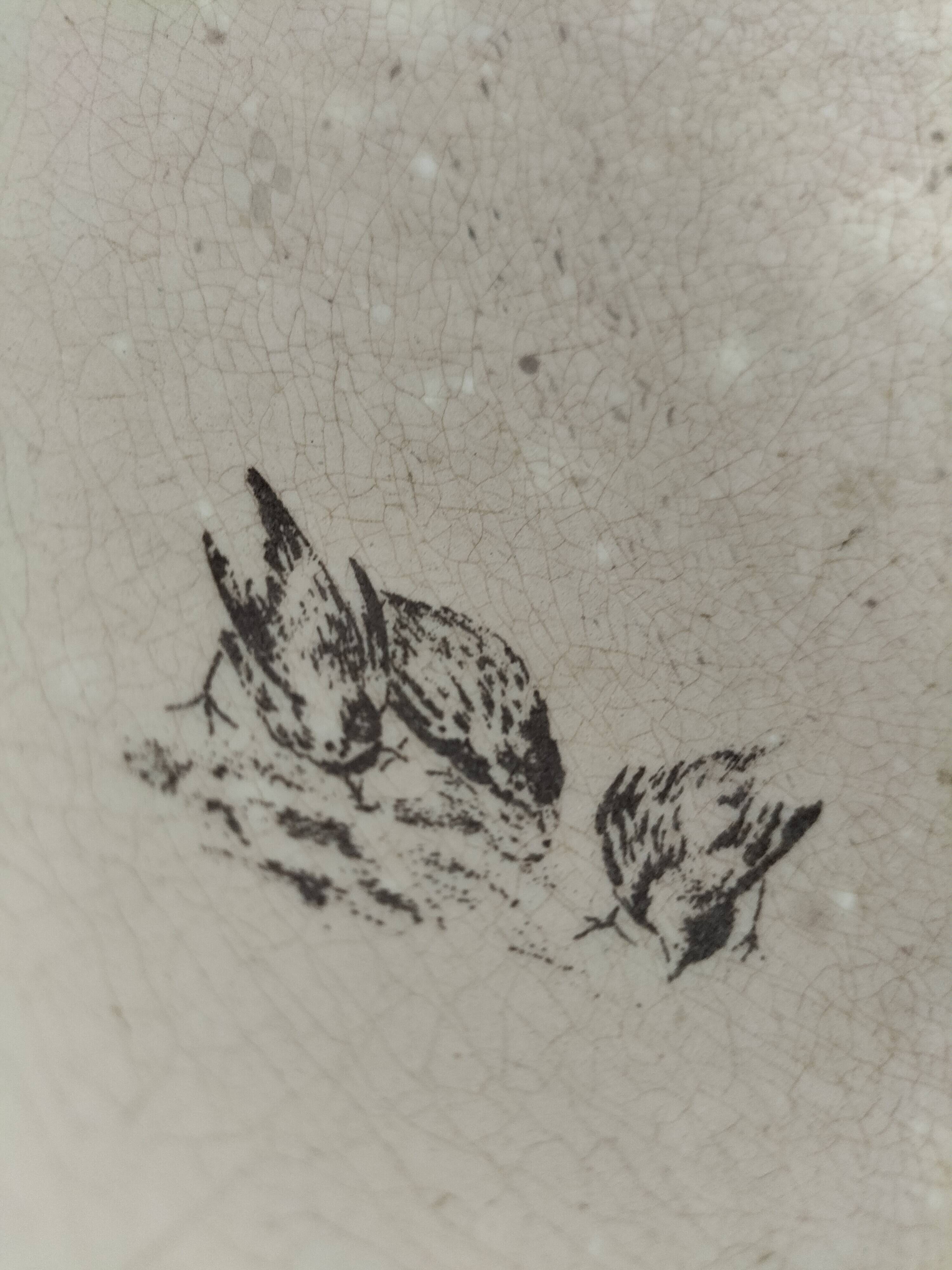 Plate on pedestal HB & Cie