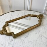 Mirror in gilded wood 40s-50s