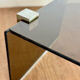 Glass coffee table from the 70s