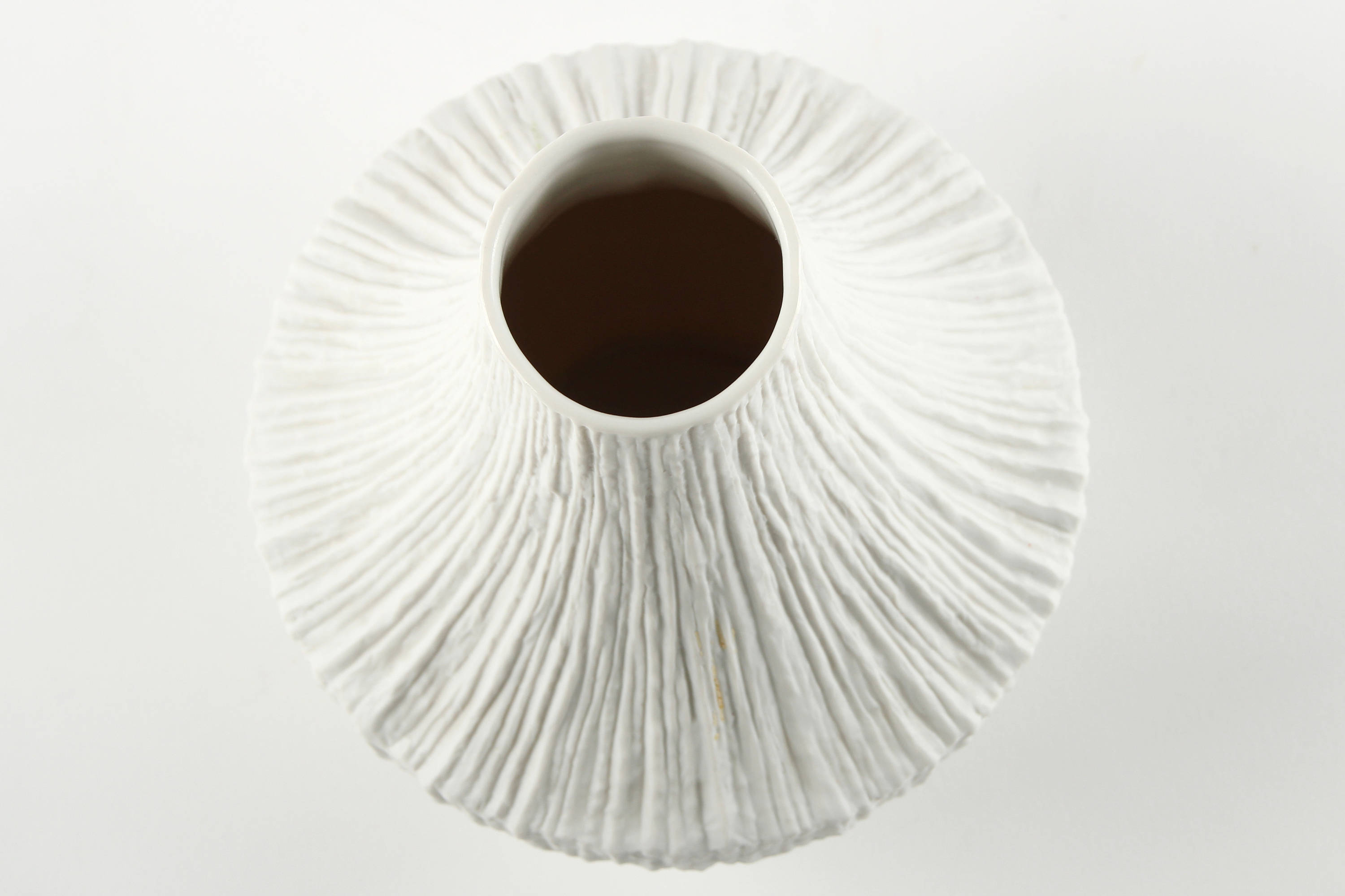 Porcelain biscuit, the 1960s vintage vase