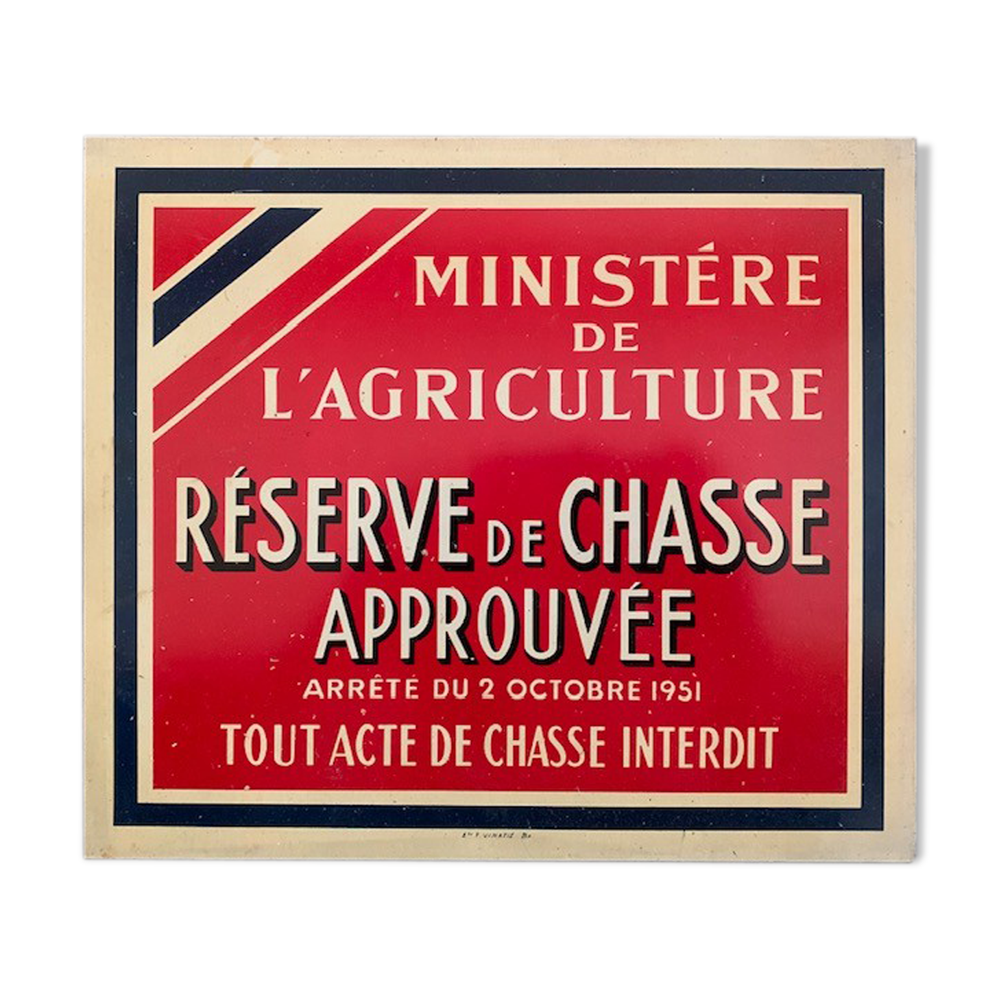 Plate tole hunting reserve Ministry agriculture