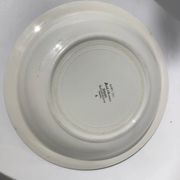 Mary Lou Digoin hollow dish blue edge diameter 25