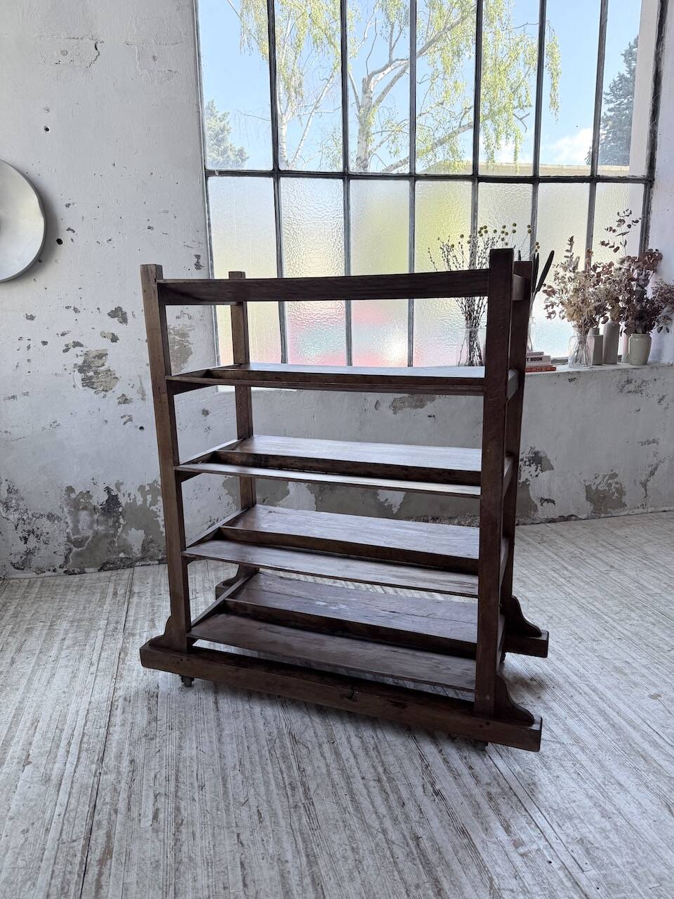 Old bakery shelf from the 1950s.