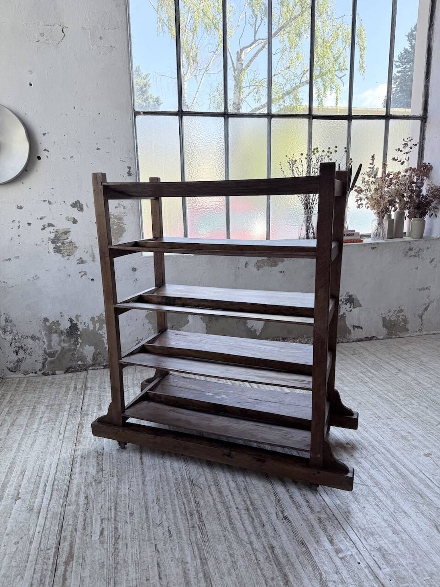 Old bakery shelf from the 1950s.
