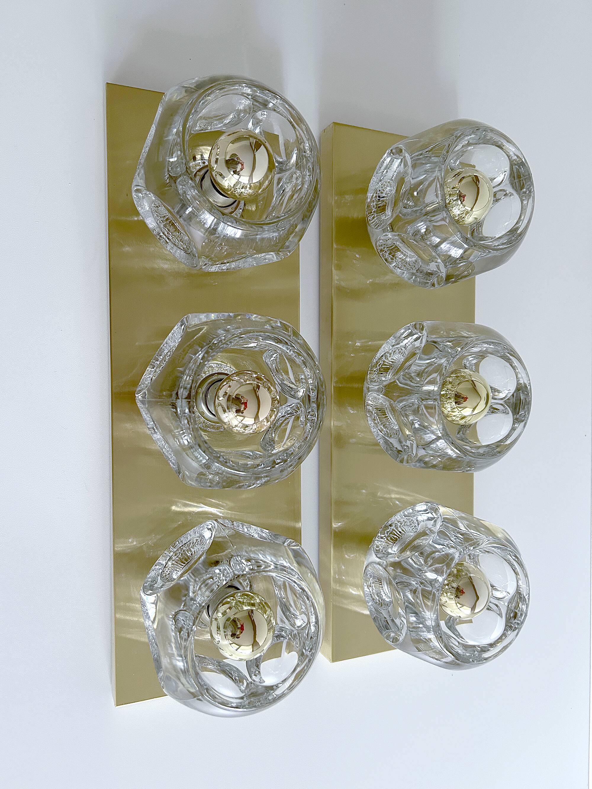 Pair Large Vintage Wall Lights