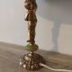 Lamp foot bronze angel cherub