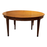 Oval table with 6 legs directoire style