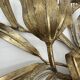 Mid-century design banci style wall lamp sconce crystal flower bouquet