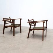 Ensemble de deux fauteuils de salon français anciens