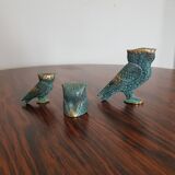 Enamelled owls