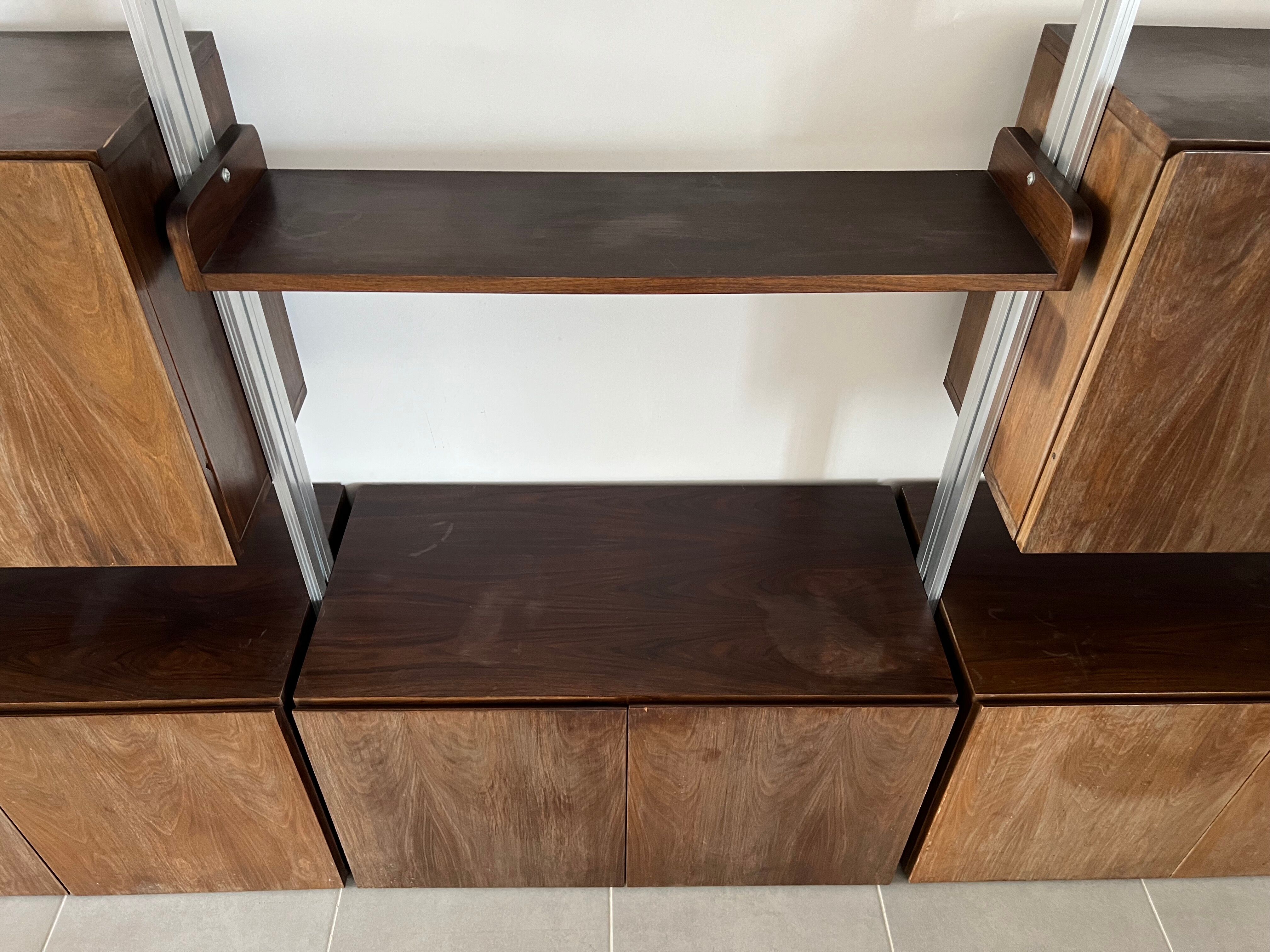 Bookcase / Modular furniture Roset line 70s