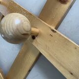 Vintage 70s wall coat rack