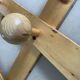 Vintage 70s wall coat rack