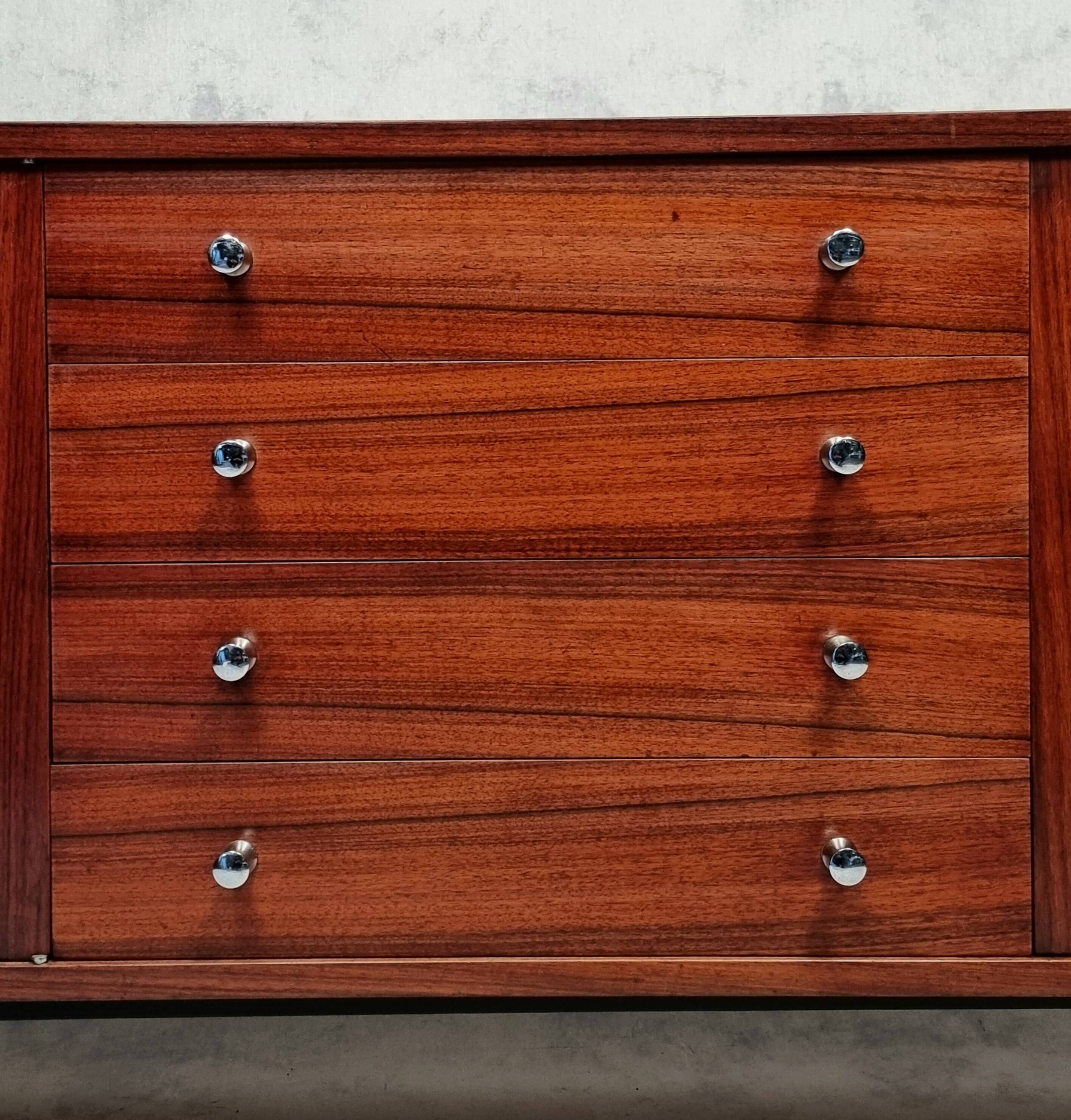 Sideboard by Alain Richard Model 324 - TV cabinet - Rosewood - Ca 1950