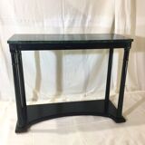 Wood and marble console