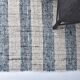 İndigo blue Beige Kilim Rug  190x290 cm, Scandinavian Stile Kilim Rug