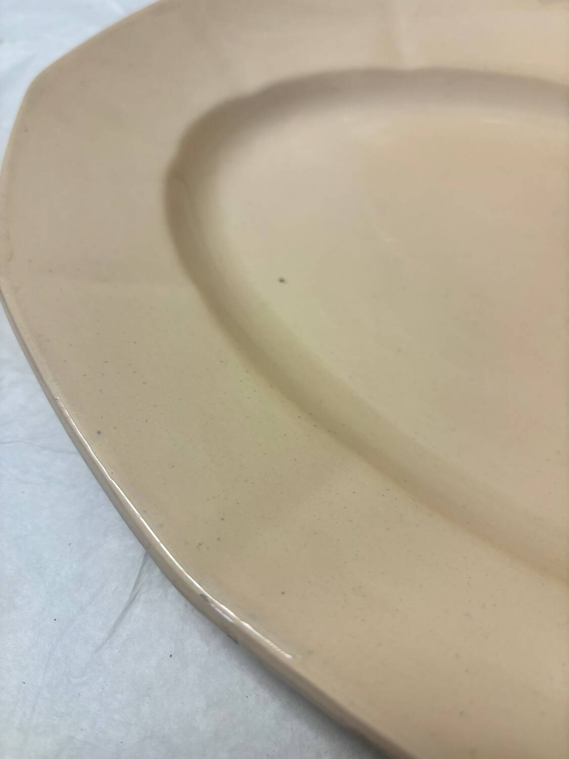 Ensemble de 2 plats de service Digoin Sarreguemines