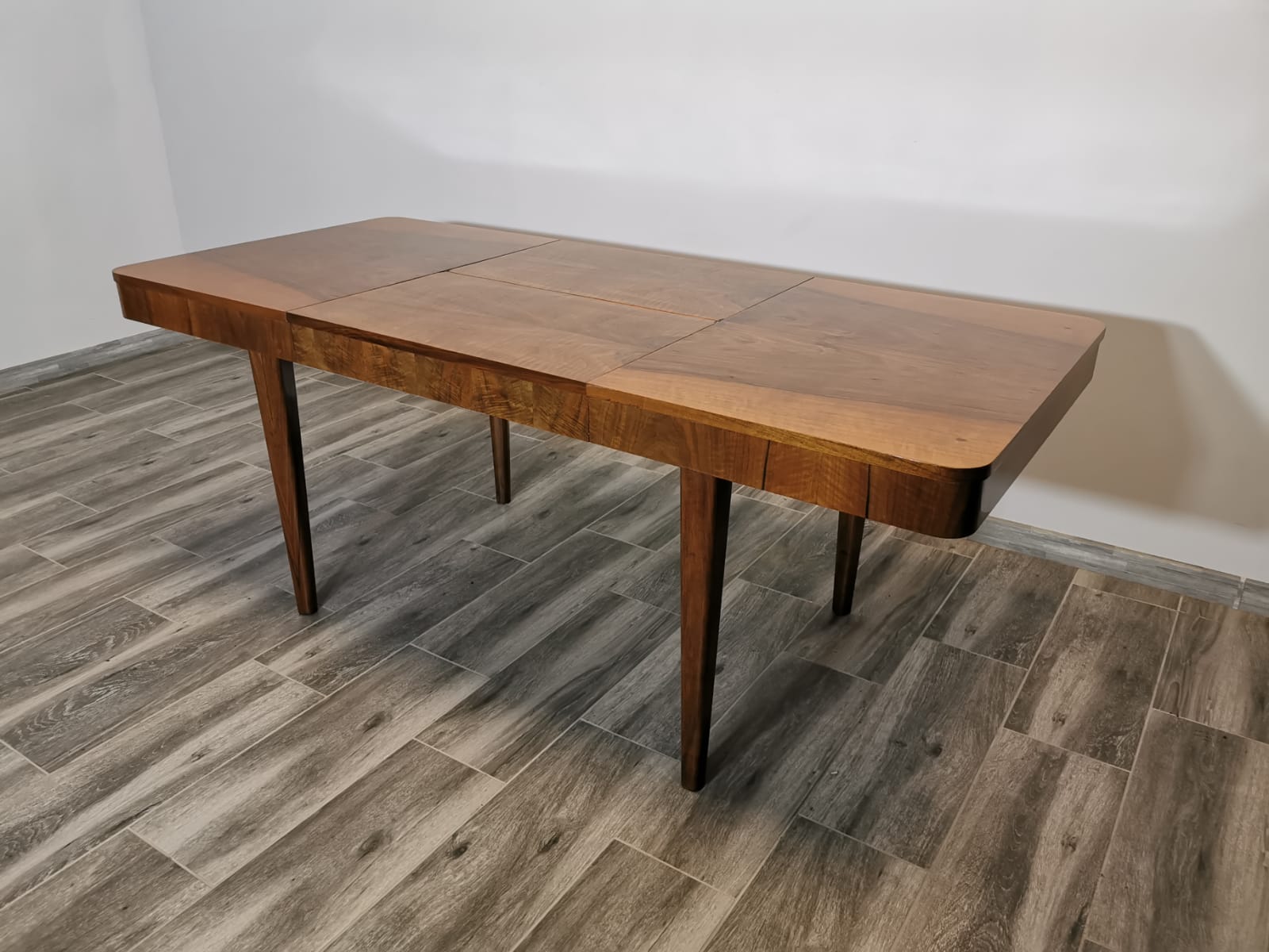 Vintage Dining Table by Jindrich Halabala