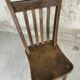 Vintage English wooden chair from 1917