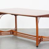 4 to 6-person Art Nouveau design dining table by Schuitema