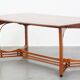 4 to 6-person Art Nouveau design dining table by Schuitema
