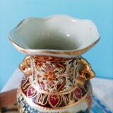 Vase chinois XIXè en porcelaine Canton