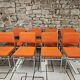 Lot de 8 chaises fauteuil 1970"