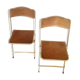 Vintage folding chairs