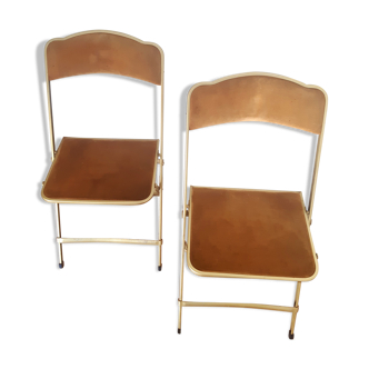 Vintage folding chairs