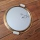Art deco round tray