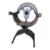 Syrian Armchair in Mother-of-Pearl and Ebony