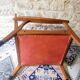Vintage Danish armchair 1950 Scandinavian style, compass legs