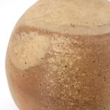Traditional stoneware jar lamp with a handle, 1950s