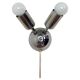 Mid-century modern wall lamp signed Drupol