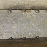 Old military trunk