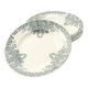 Série de 6 assiettes  terre de fer