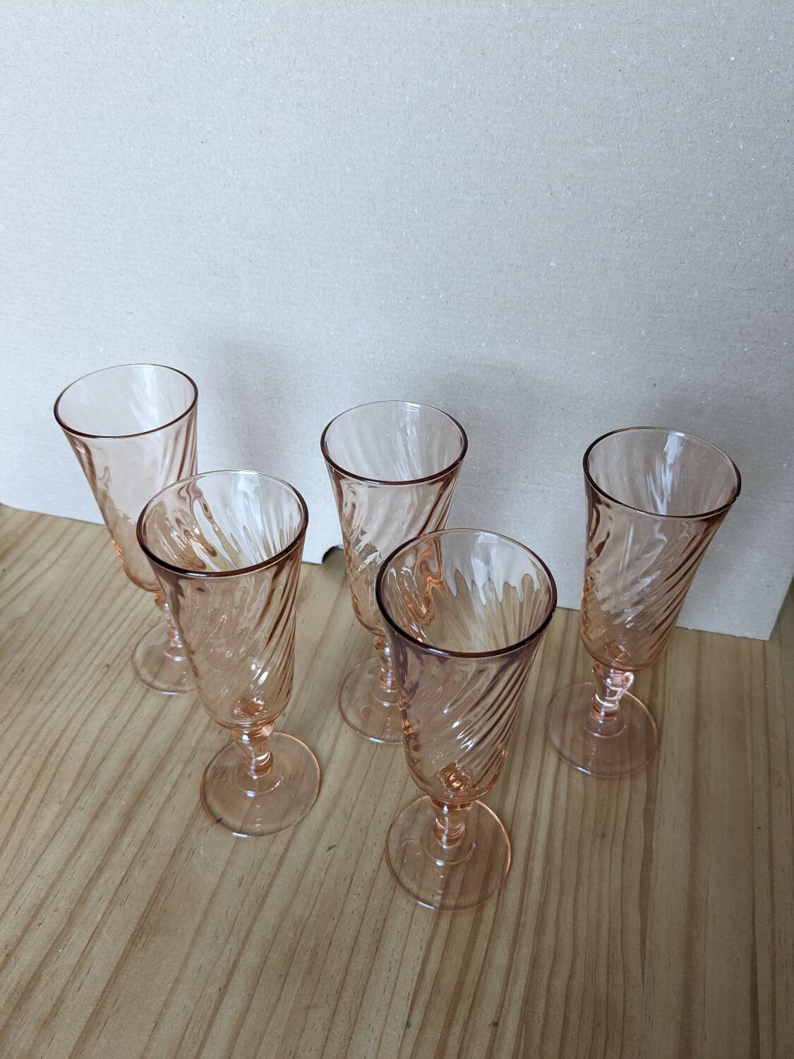 Champagne flutes Rosalie