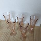 Champagne flutes Rosalie