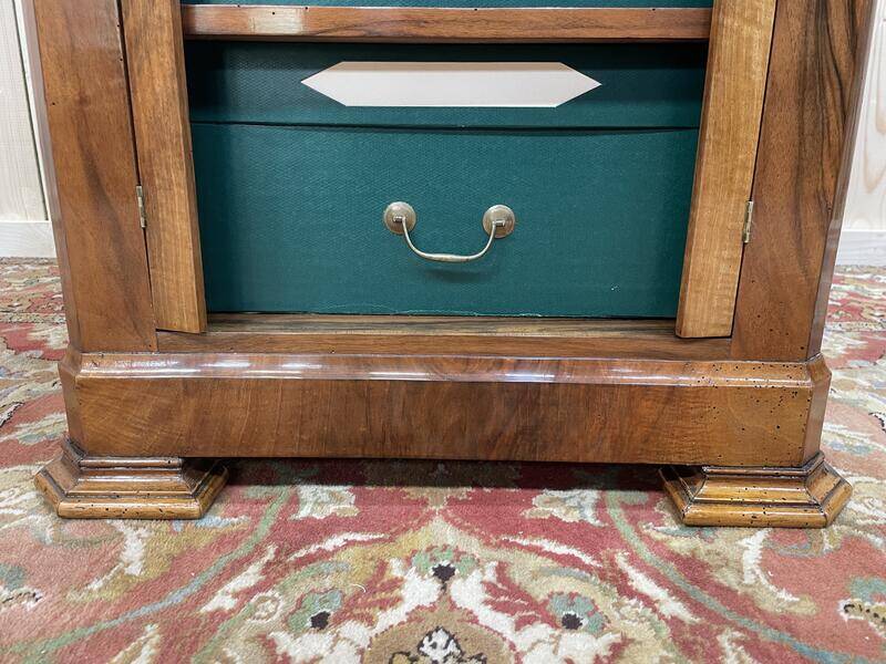 Cartonnier en noyer époque Louis Philippe restauré