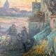 Pendant of HST Paintings "Animated farmyard" Paul DEVILLERS (XIX-XX)